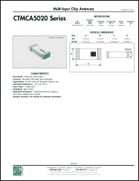 Click here to download CTMCA5020-2R4 Datasheet