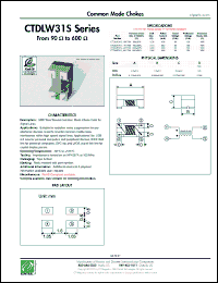 Click here to download CTDLW31S-221T03 Datasheet