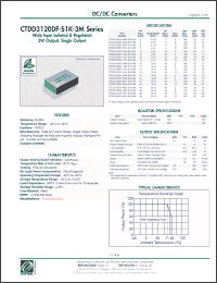 Click here to download CTDD3120DF-4815-S1K-3M Datasheet