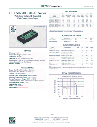 Click here to download CTDD5025DF-4805-D1K-10 Datasheet