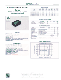 Click here to download CTDD3220DF-2415-D1.5K-3W Datasheet