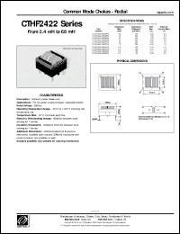 Click here to download CTHF2422-392M1R8 Datasheet