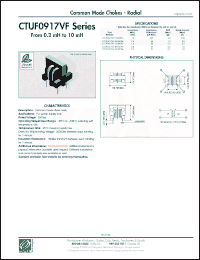 Click here to download CTUF0917VF-282M0R5 Datasheet