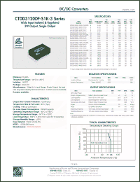 Click here to download CTDD3120DF-4805-S1K-2W5 Datasheet