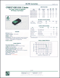 Click here to download CTDD2710SF-D1K-2 Datasheet
