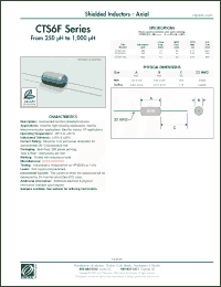 Click here to download CTS6F-501M Datasheet