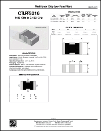 Click here to download CTLPF3216-0898 Datasheet