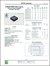 Click here to download CTDD2727DF-2405-D1K-5 Datasheet