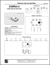 Click here to download CTLPF2012-2450 Datasheet