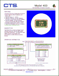 Click here to download 403IX3LM Datasheet