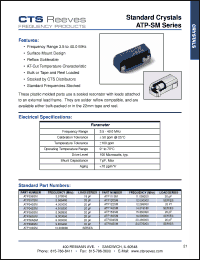 Click here to download ATP100SM Datasheet