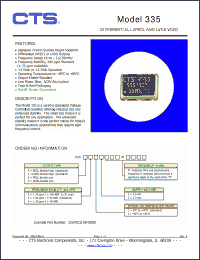 Click here to download 335L3I3M Datasheet