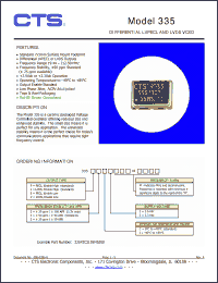 Click here to download 335P5C3M Datasheet