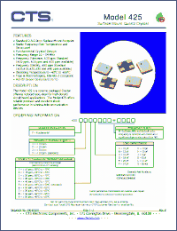 Click here to download 425F19EM Datasheet