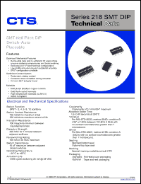 Click here to download 218-12LPSJR Datasheet