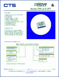 Click here to download CP5032M7680LBT0 Datasheet
