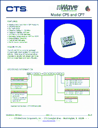 Click here to download CP5032M7680NAT3 Datasheet