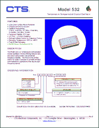 Click here to download 532Y25DS10M000 Datasheet