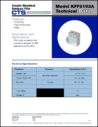 Click here to download KFF6193A Datasheet