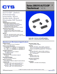 Click here to download 209 Datasheet