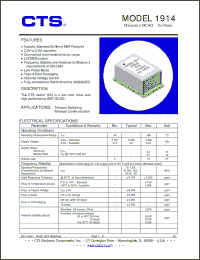 Click here to download 1914 Datasheet