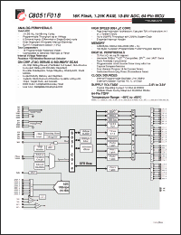 Click here to download C8051F018 Datasheet