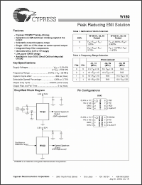Click here to download W180-01 Datasheet