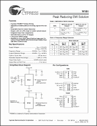 Click here to download W181-03 Datasheet