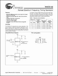 Click here to download W42C31-03 Datasheet