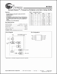 Click here to download W170-01 Datasheet