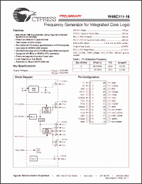Click here to download W48C111-16H Datasheet