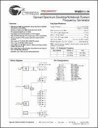 Click here to download W48S111-14 Datasheet