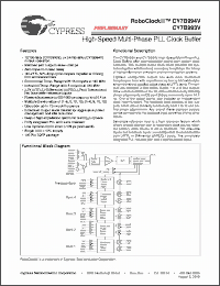 Click here to download CY7B994V-5AI Datasheet