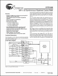 Click here to download CY7C1335-60AC Datasheet
