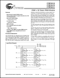 Click here to download CYM1841APM-45C Datasheet