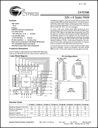 Click here to download CY7C199-45DMB Datasheet