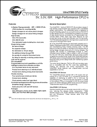 Click here to download CY37064P84-125JC Datasheet