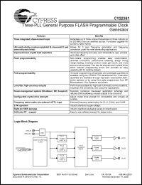 Click here to download CY22381SI-xxx Datasheet