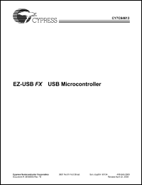 Click here to download CY7C64613-52NC Datasheet