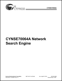 Click here to download CYNSE70064A-83BGC Datasheet