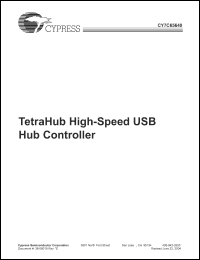 Click here to download CY7C65640-LFC Datasheet