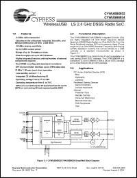 Click here to download CYWUSB6934-48LFC Datasheet