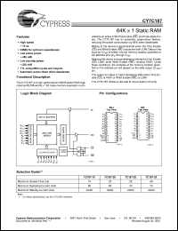 Click here to download 7C187-35 Datasheet