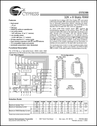 Click here to download CY7C199-35VI Datasheet