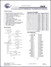 Click here to download C9630CY Datasheet