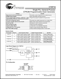 Click here to download CY2071 Datasheet