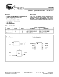 Click here to download CY25901SCT Datasheet