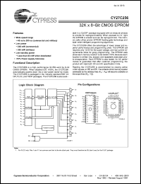 Click here to download CY27C256-150PC Datasheet