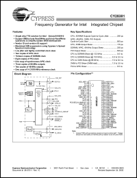 Click here to download CY28301 Datasheet