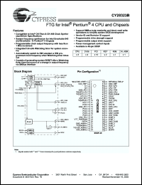 Click here to download CY28323B Datasheet